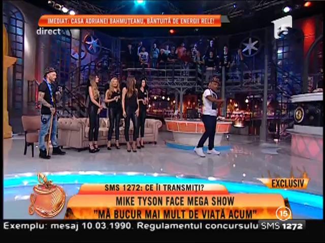 VIDEO / Mike Tyson a dansat "Căluşarii" în platoul de la "Un Show Păcătos"! Toţi au rămas mască atunci când i-au văzut mişcările