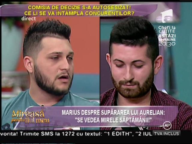 &Icirc;nfr&acirc;nt pe calea dragostei, Aurelian a luat o decizie drastică: &rdquo;Vreau să plec acasă!&rdquo;