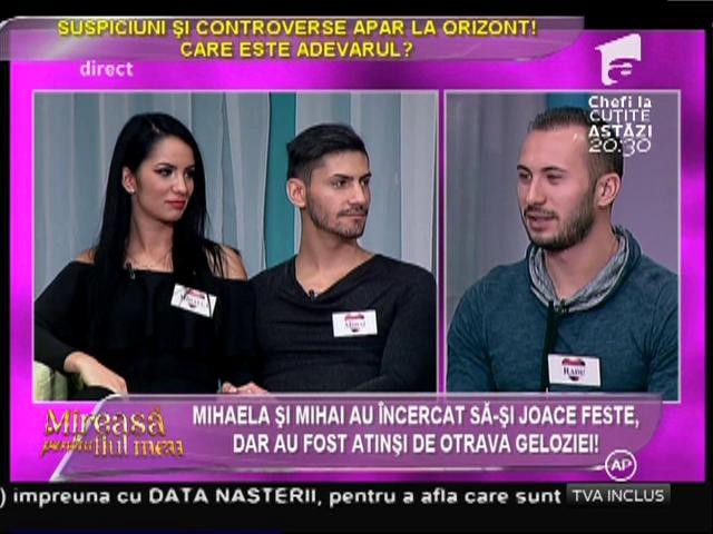 Mihaela și-a surprins iubitul in ipostaze compromițătoare alături de Lorena!