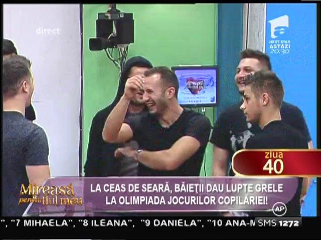 Distracţie şi veselie &icirc;n casa băieţilor!