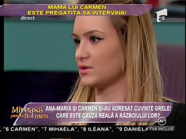 Uragan &icirc;n casa fetelor! Carmen şi Ana-Maria şi-au declarat război!