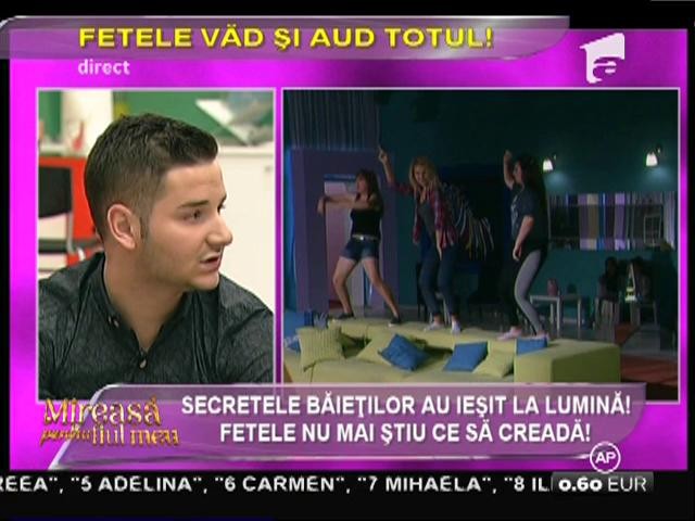 Ali, Petru şi Radu t&acirc;njesc &icirc;n secret după Georgiana: "C&acirc;nd eram cu ea &icirc;n pat...mamă, mamă..."