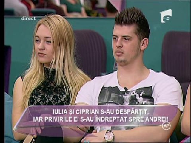 Iulia și Ciprian s-au despărțit. Mama Iuliei: &rdquo;Fiica mea m-a dezămăgit. Nu vreau să o văd!&rdquo;