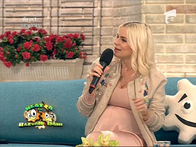 Jojo și-a arătat burtica de gravidă la Neatza: &rdquo;Nicio sarcină nu seamănă cu cealalta&rdquo;