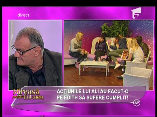Edith de la "Mireasă pentru fiul meu" despre Ali: "&Icirc;l iubesc mai mult dec&acirc;t mă iubeşte el!'