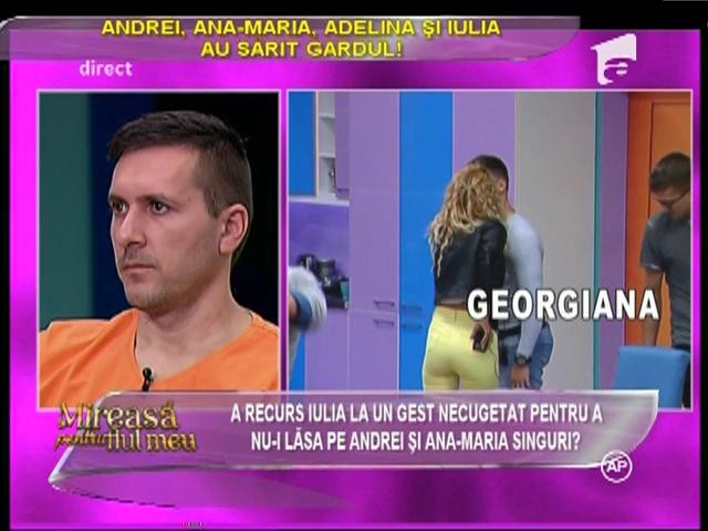 A recurs Iulia la un gest necugetat pentru a nu-i lăsa pe Andrei şi Ana-Maria singuri?