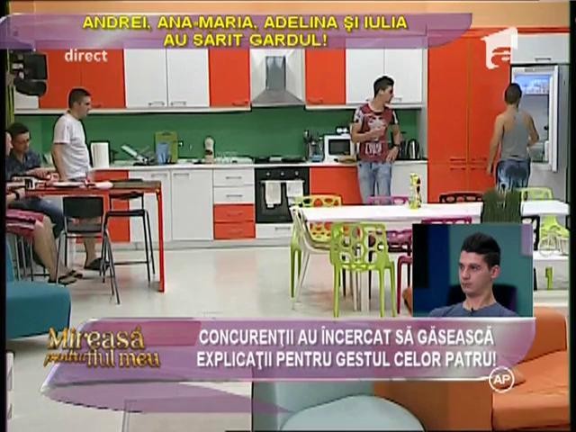 Reacţiile concurenţilor la adresa celor patru care au sărit gardul!