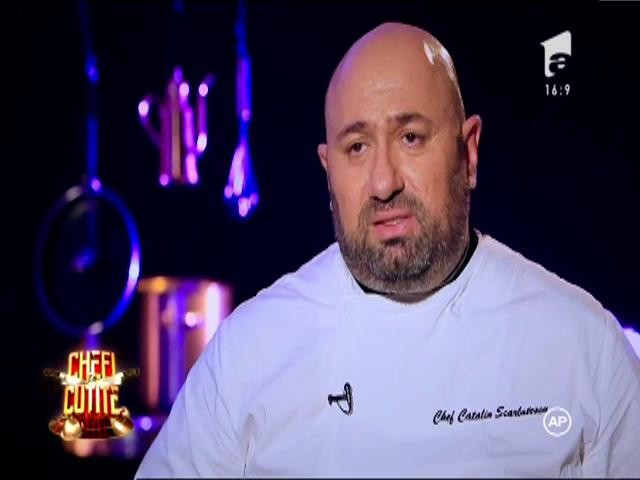 Chef Cătălin Scărlătescu: &rdquo;R&acirc;nd de mine! Nu mă ajută sa-mi demonstrez valoarea mea reală&rdquo;