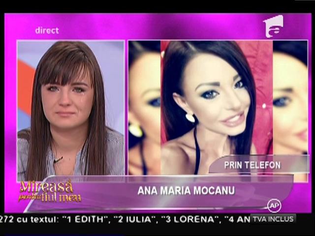 Ana Maria Mocanu sare &icirc;n ajutorul lui Edith!