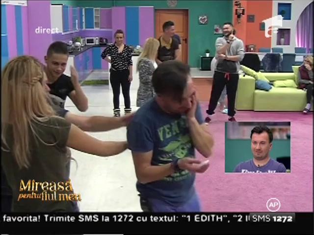 Sergiu de la "Mireasă pentru fiul meu" a primit un cap &icirc;n figură de la Maria