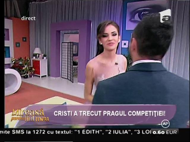 Momentul c&acirc;nd Andrada &icirc;l vede pe Cristi, fostul ei iubit!