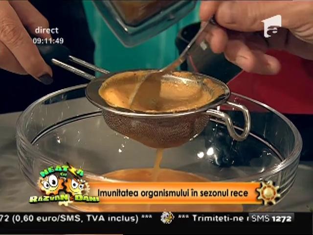 Imunitate scăzută? &Icirc;nvață să prepari un smoothie cu cătină!