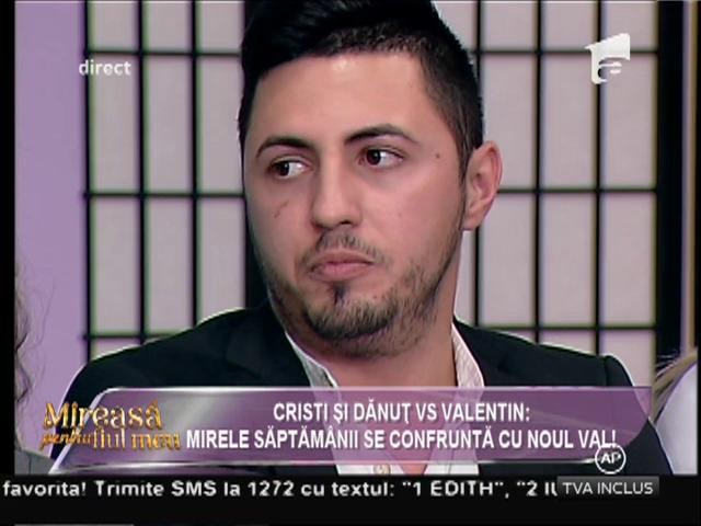 Cristi: &rdquo;Valentin vrea să ne provoace ca să sărim la el și să fim descalificați&rdquo;