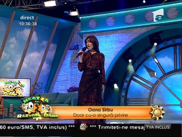 Oana S&icirc;rbu - &rdquo;Doar cu-o singură privire&rdquo;
