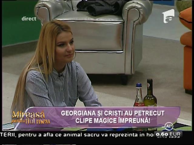 Cristi și Georgiana, clipe magice &icirc;mpreună!