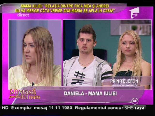 Mama Iuliei: &rdquo;Nu vad o relație serioasă &icirc;ntre Andrei și fiica mea!&rdquo;