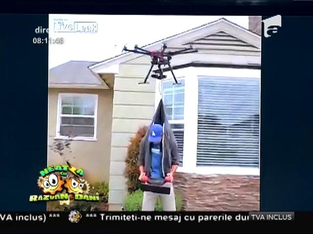Smiley News: Dronă care transportă oameni