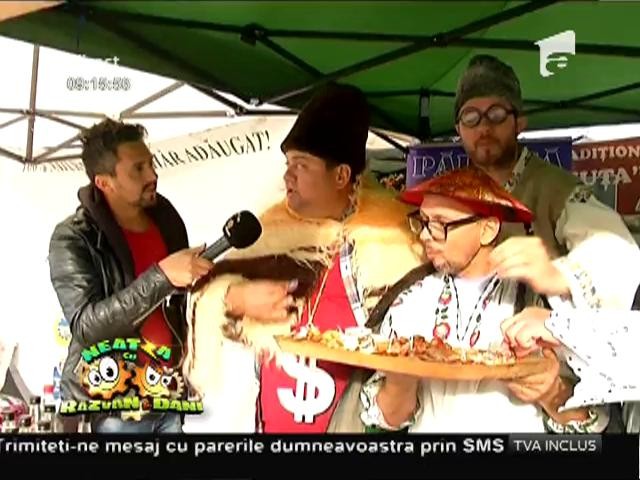 "Dezgustătorii", show la t&acirc;rgul agricol