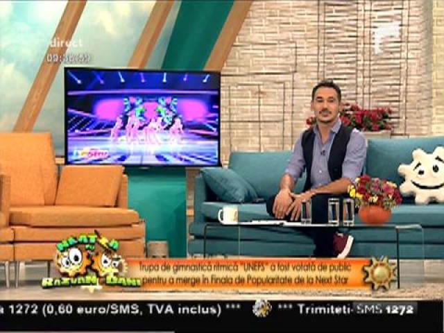 Trupa de gimnastică ritmică &rdquo;UNEFS&rdquo; merge &icirc;n Finala de Popularitate de la Next Star!