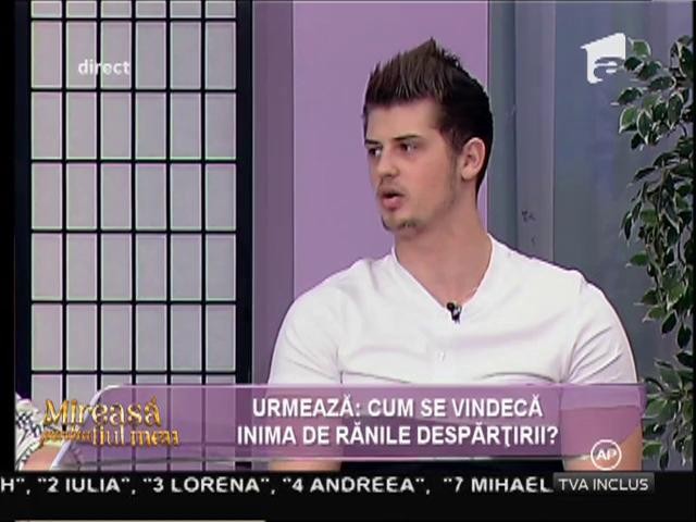 Andrei şi Ana-Maria s-au &icirc;mpăcat, iar Iulia suferă