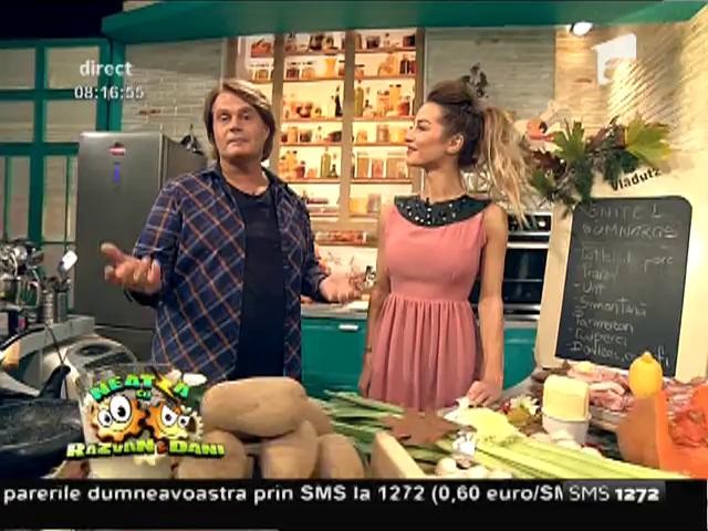 &rdquo;Șinițel somnoros&rdquo; cu garnitură de praz foarte dulce și aromat