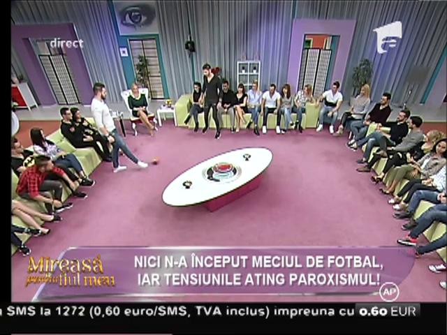 Concurenții de la &rdquo;Mireasă pentru fiul meu&rdquo; joacă măgărușul, &icirc;n direct