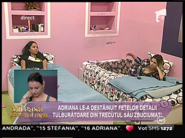 Adriana despre fiica ei: "E a mea şi at&acirc;t! Tatăl nu o caută, nu vrea, e mai bine fără!"