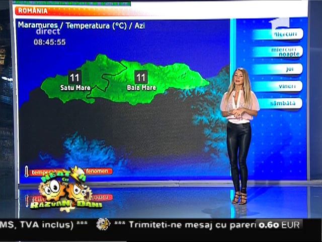 &Icirc;n următoarele zile norii vor aduce ploi din belşug!