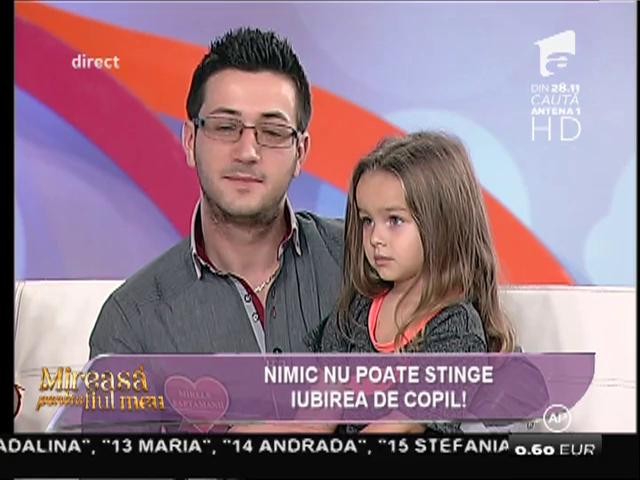 Lacrimi de fericire vor inunda obrajii lui Valentin și ai Adrianei!