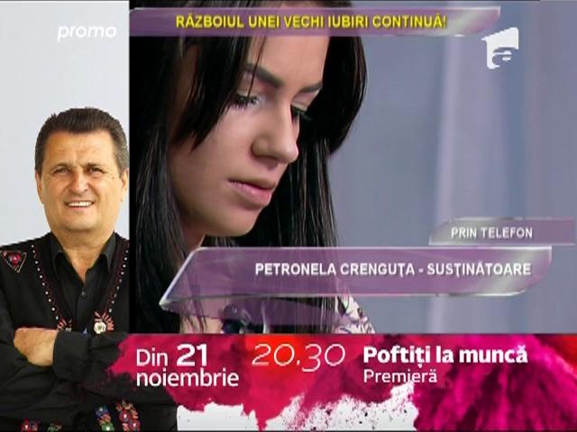 Andrada a izbucnit &icirc;n lacrimi la auzul glasului susţinătoarei sale!