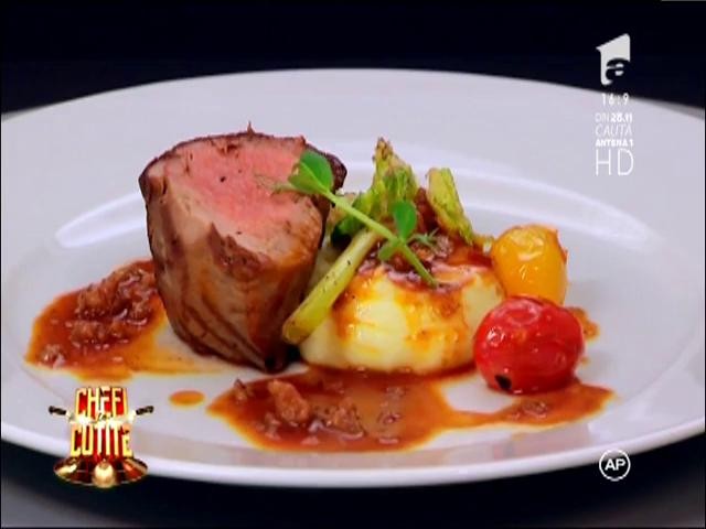 Main course - analizat de juriul &bdquo;Chefi la cuţite&rdquo;