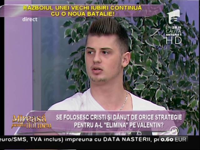 Marius: "De c&acirc;nd a intrat &icirc;n competiţie, Cristi se dă &icirc;n spectacol!"
