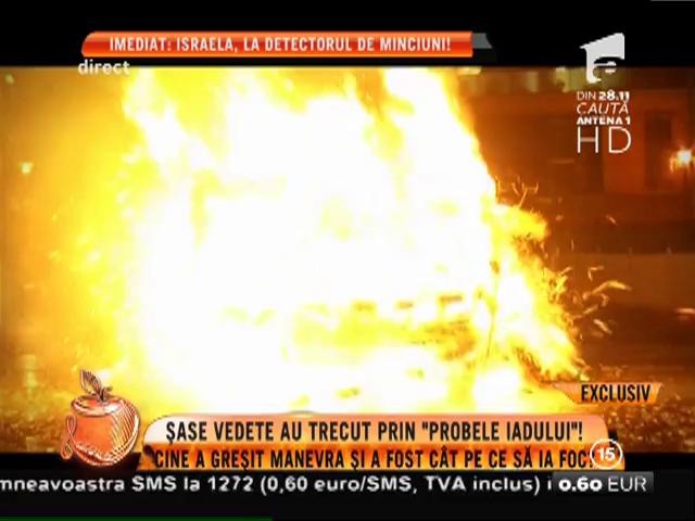 Momente de groază pentru Daniela Crudu! Mașina i-a fost cuprinsă de flăcări
