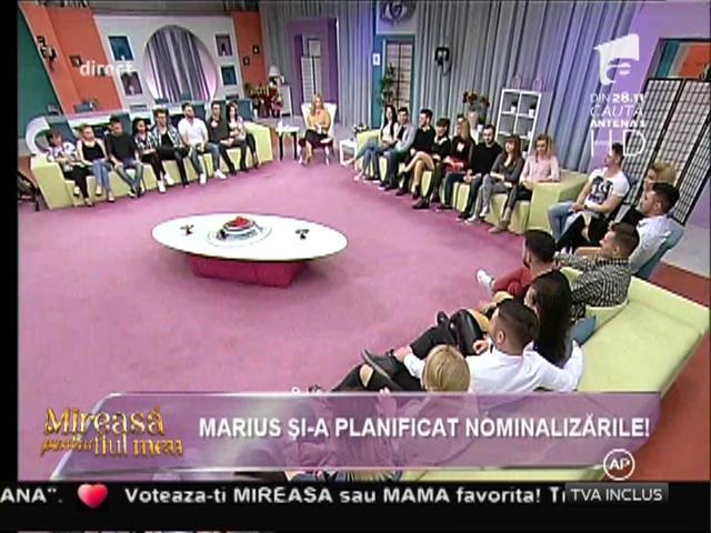 Marius şi-a planificat nominalizările!
