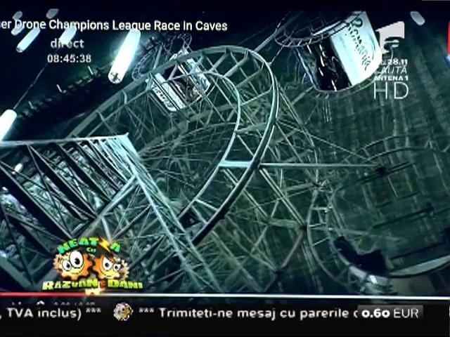 Smiley News: Etapă de Liga Campionilor la drone, &icirc;n Salina de la Turda