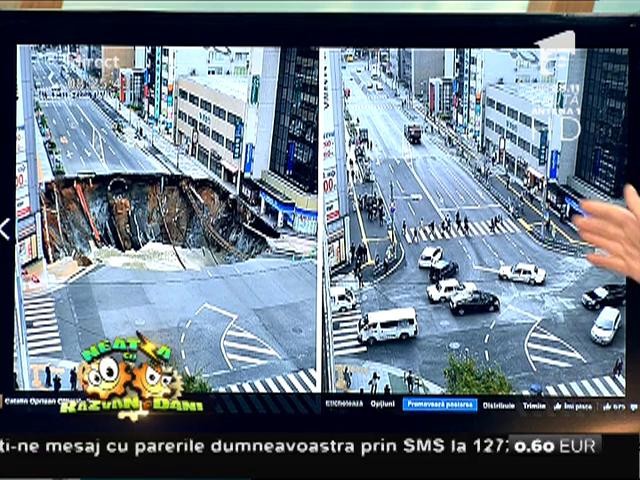 Smiley News: Groapă imensă reparată &icirc;n 48 de ore. S-a &icirc;nt&acirc;mplat &icirc;n Japonia
