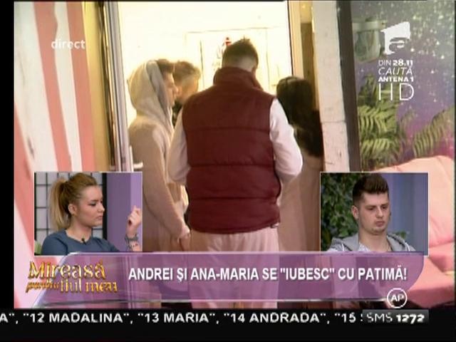 Andrei și Ana-Maria și-au adresat insulte greu de reprodus!