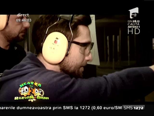 Răzvan și Dani au tras cu glonț adevărat!