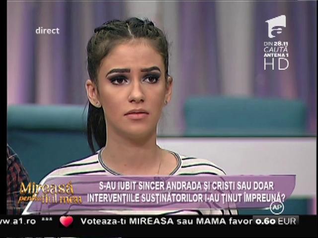 Cristi: "Şi mie, dar şi Andradei, ne convenea să fim &icirc;ntreţinuţi de susţinători!"