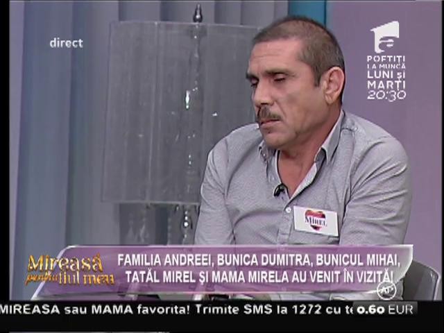 Familia Andreea, bunica Dumitra, bunicul Mihai, tatăl Mirel şi mama Mirela au venit &icirc;n vizită!