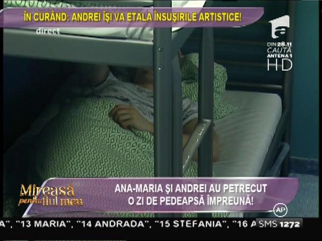 Ana-Maria şi Andrei au petrecut o zi de pedeapsă &icirc;mpreună!