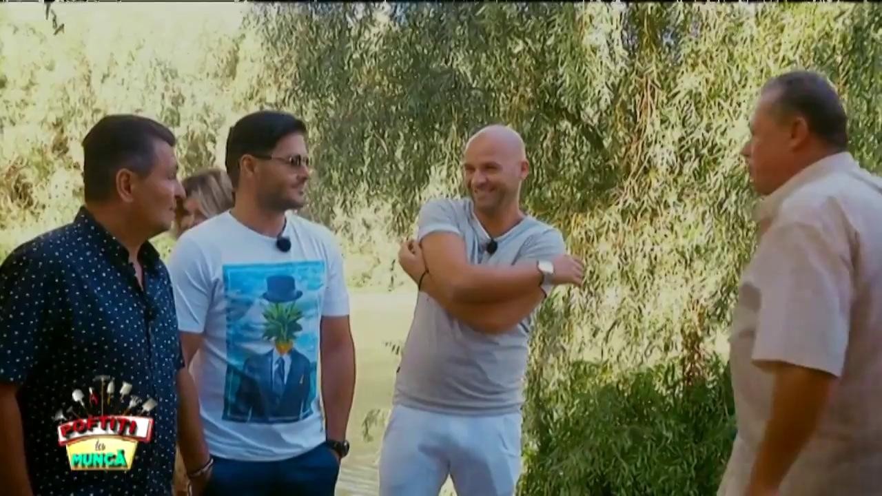 Vedetele ajung la locul de muncă, la o cherhana