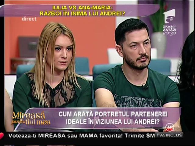 Cum arată portretul partenerei ideale &icirc;n viziunea lui Andrei?