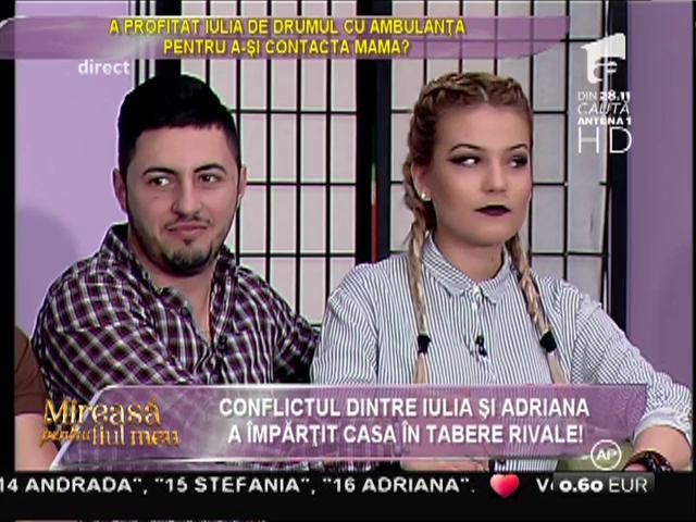 Iulia a fost prinsă cu minciuna! Georgiana: "Iulia mi-a dezvăluit că a discutat cu mama ei &icirc;n ambulanţă!