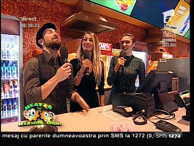 Ce măn&acirc;ncă fetele la cinema
