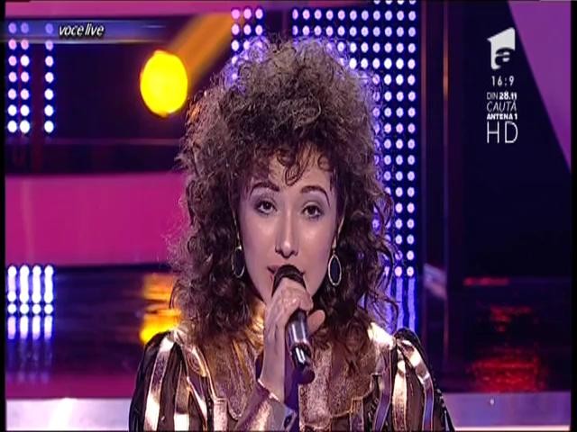 Adina se transformă în Angela Similea - "Dacă n-ai fi existat"