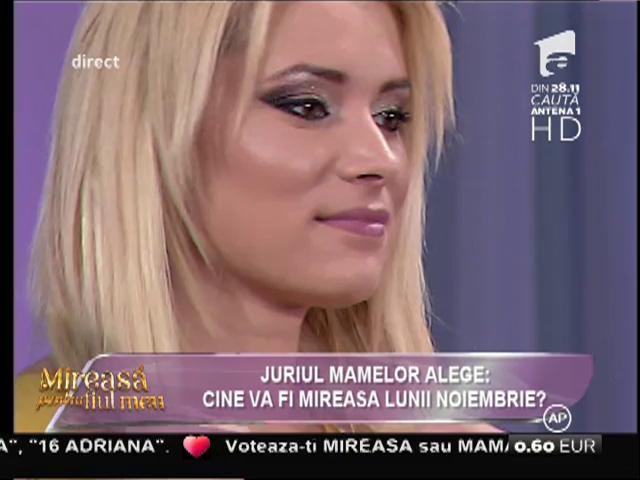 Andreea, aleasă mireasa lunii noiembrie!