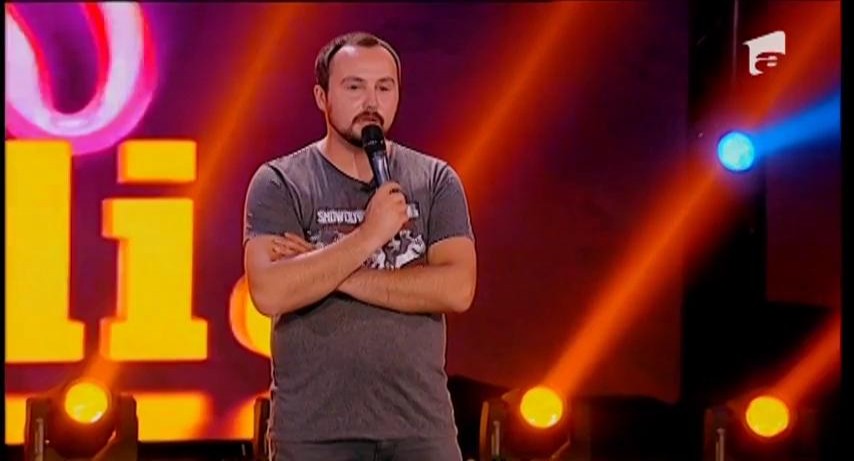 George Țintă a venit la iUmor bancuri scurte, dar bune: "Azi am tăiat calea unui cortegiu funerar, viaţa are prioritate!"