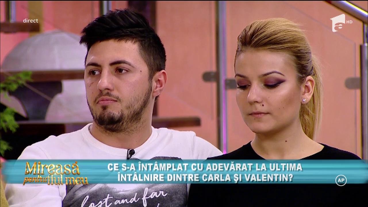 Cristi: ”Gesturile dintre Valentin și Carla nu-și mai au rostul. Sunt un pic deplasate”