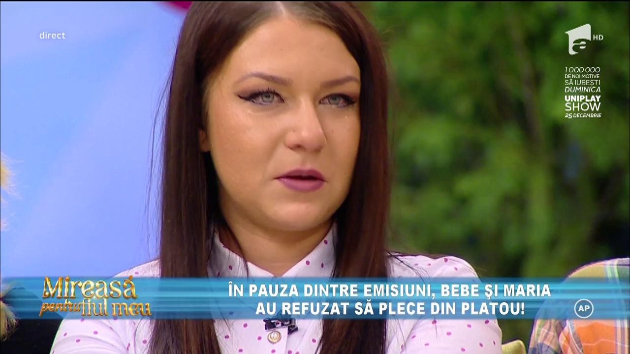 Maria de la "Mireasă pentru fiul meu": "Vreau să plec acasă"